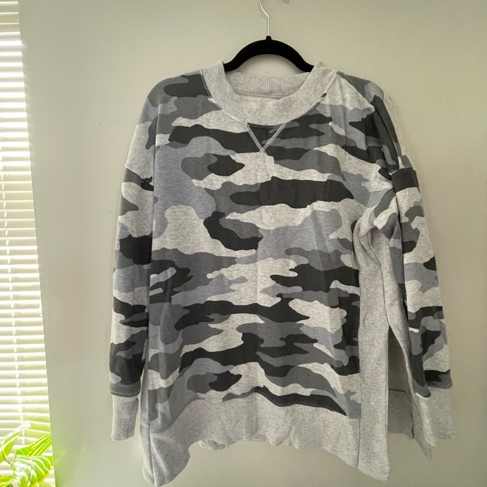 Aerie oversized crew neck